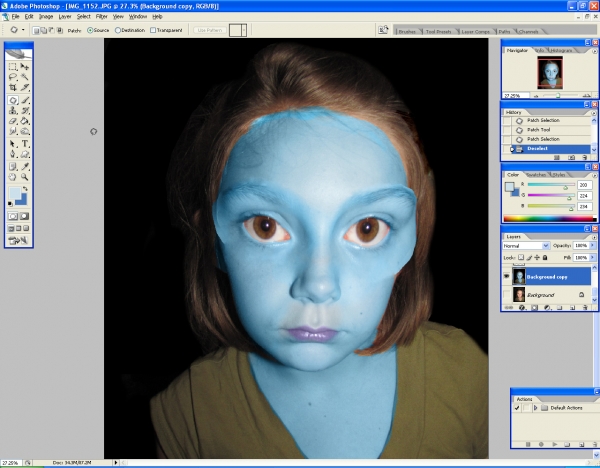 Creation of Avatar Mania: Step 1